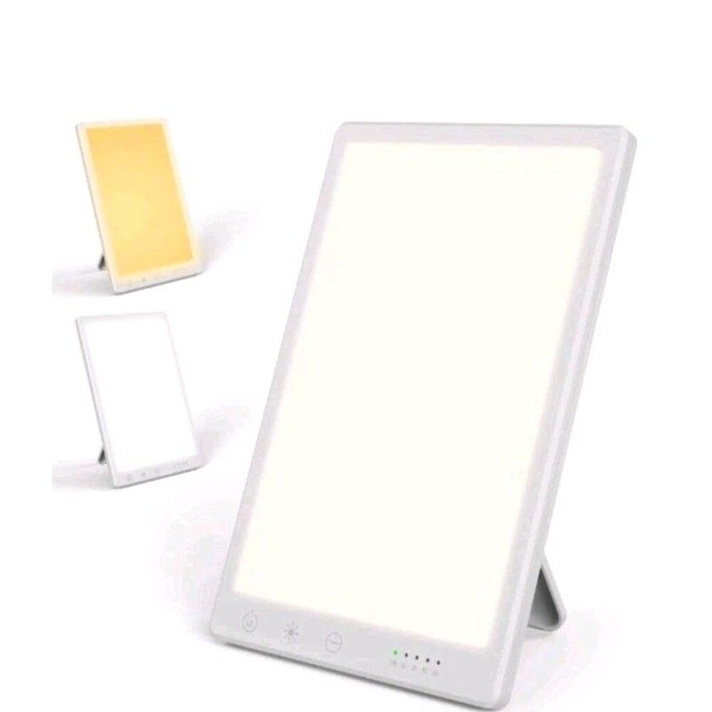 Light Lamp, 15000 Lux Simulated Sunlight, 3 Color Temperature, 4 Brightness Leve